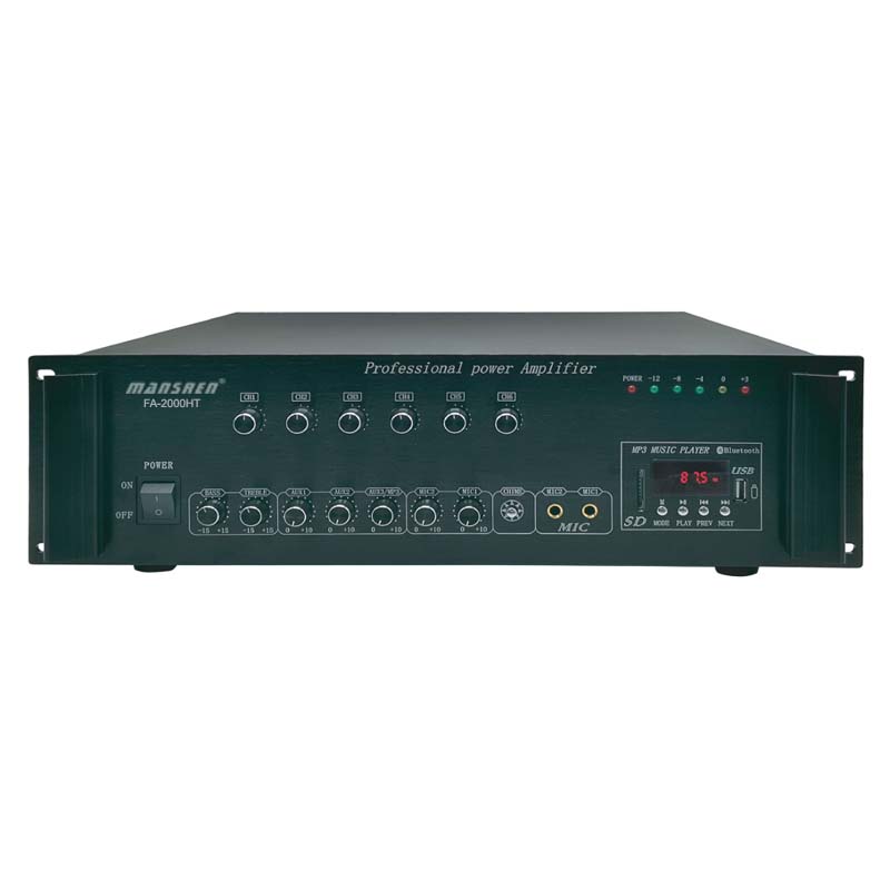 Amply công suất 6 zone tích hợp công suất 2000W Mansen FA-2000HT