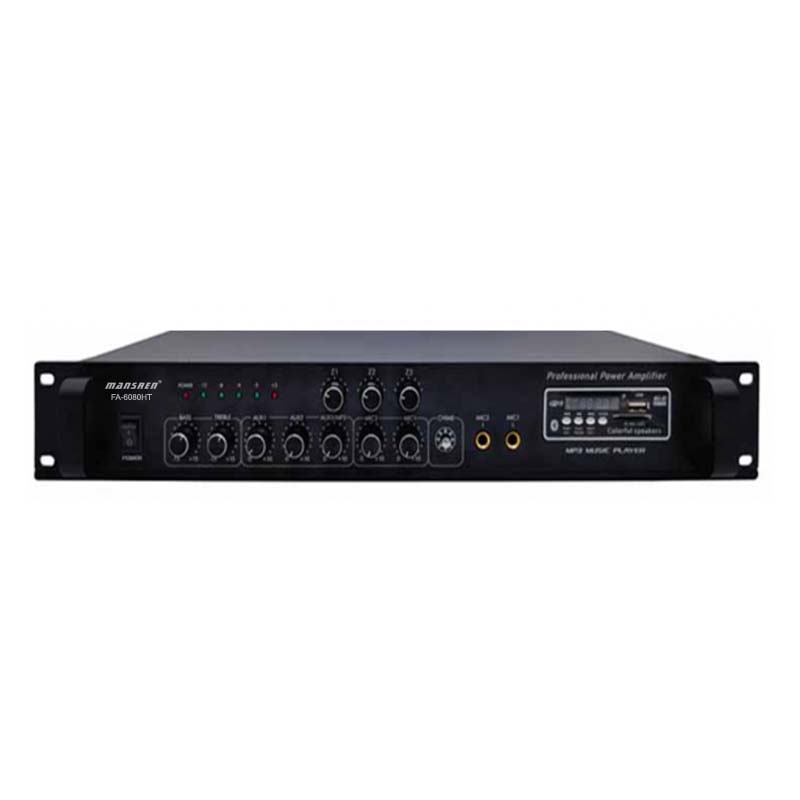 Amply liền mixer 3 zone Mansren FA-6080HT