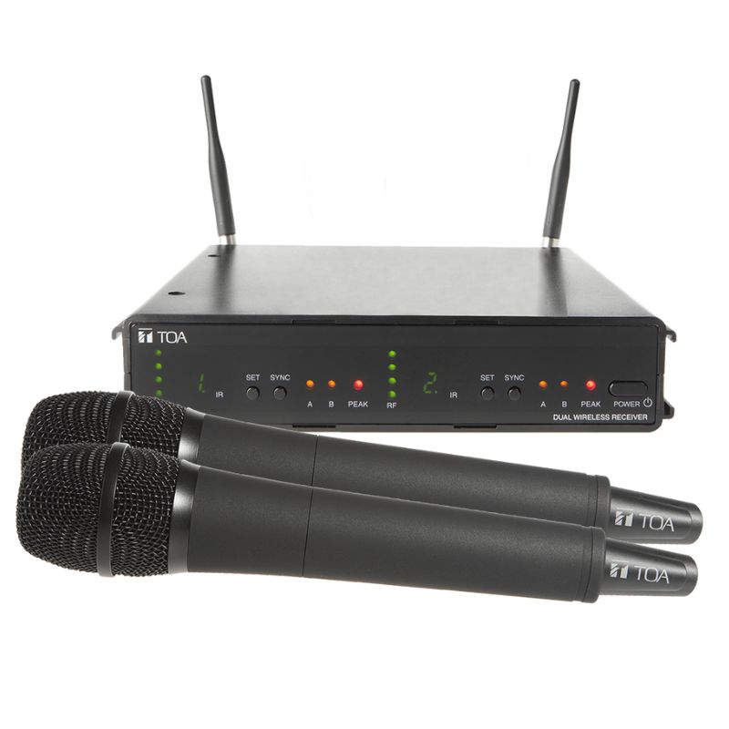 Bộ micro không dây 2 mic cầm tay