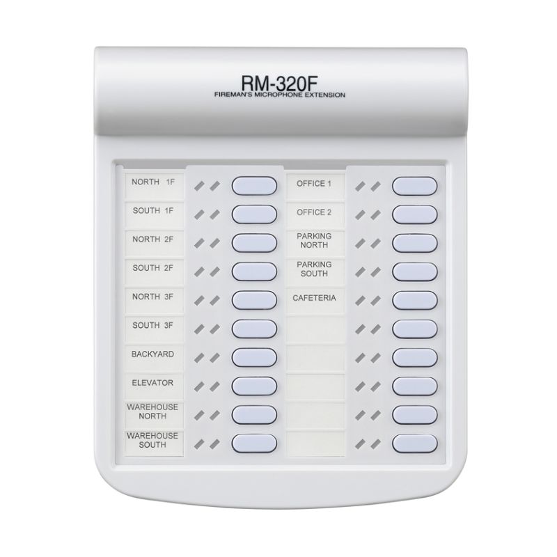 Bàn phím mở rộng cho micro báo cháy TOA RM-320F