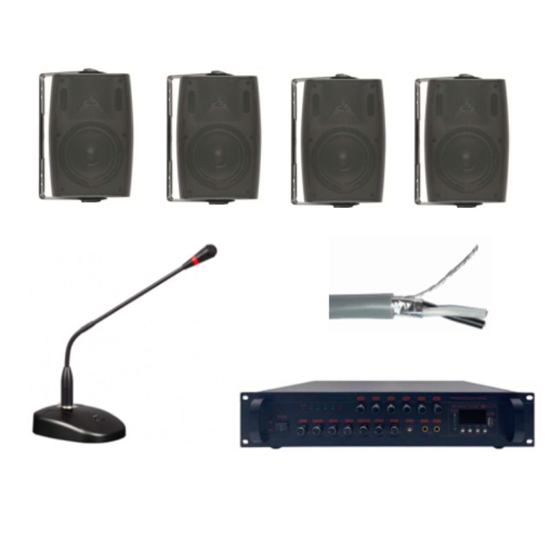 Combo âm thanh phòng họp 30–40m² giá chỉ 8.500.000đ