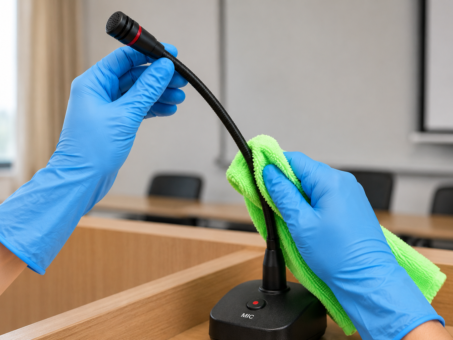 Cách bảo trì, vệ sinh micro hội nghị để dùng bền lâu