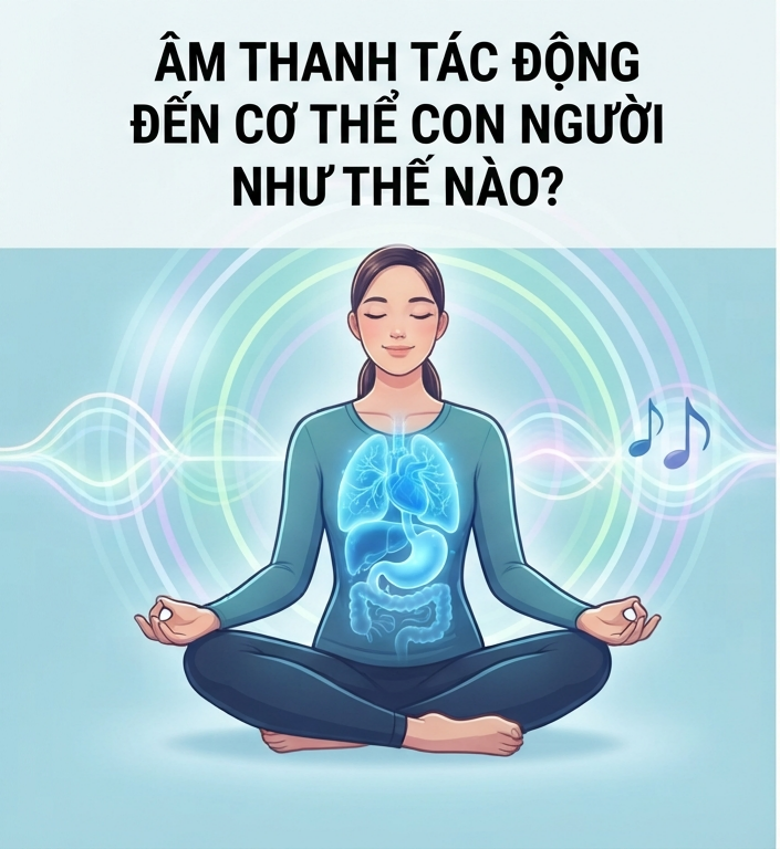 Âm thanh tác động đến cơ thể con người như thế nào