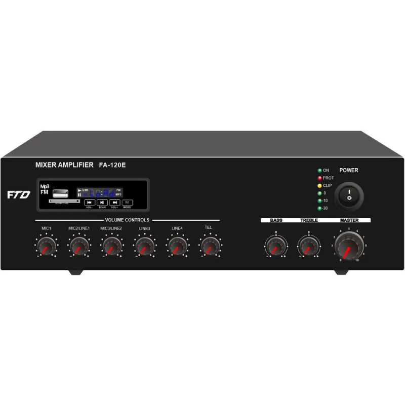 Amply liền mixer 120W FTD FA-120E
