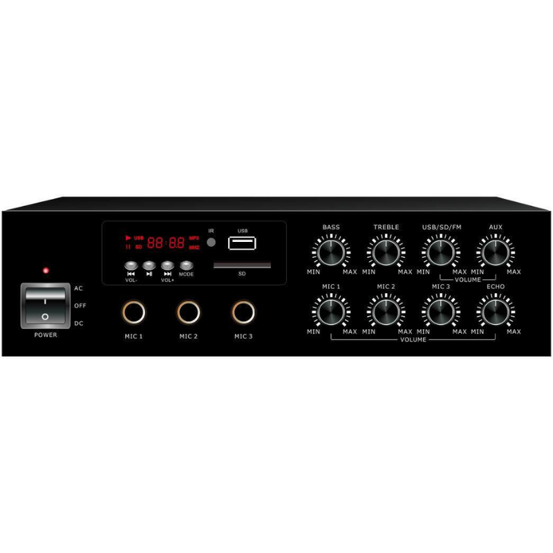 Amply liền mixer FA-30MD