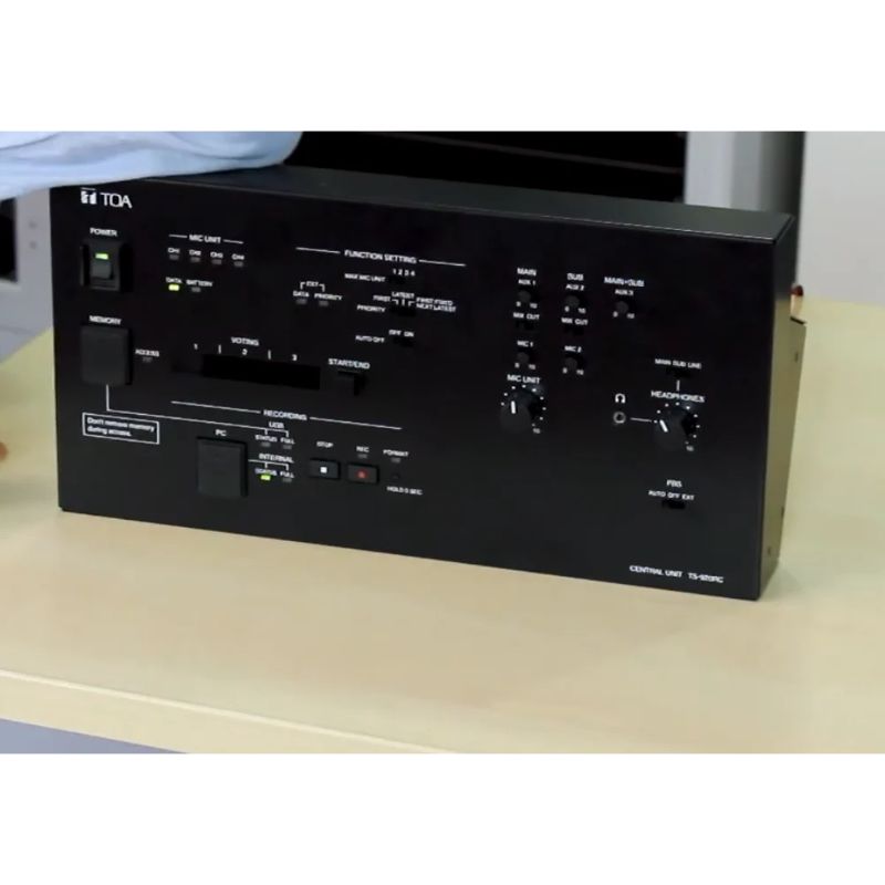 Bộ Điều Khiển Trung Tâm Hội Thảo Hồng Ngoại TOA TS-920RC Bộ Điều Khiển Trung Tâm Hội Thảo Hồng Ngoại TOA TS-920RC