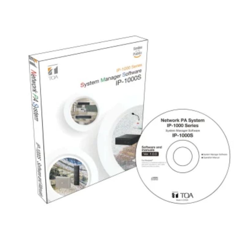 Phần mềm TOA IP-1000S