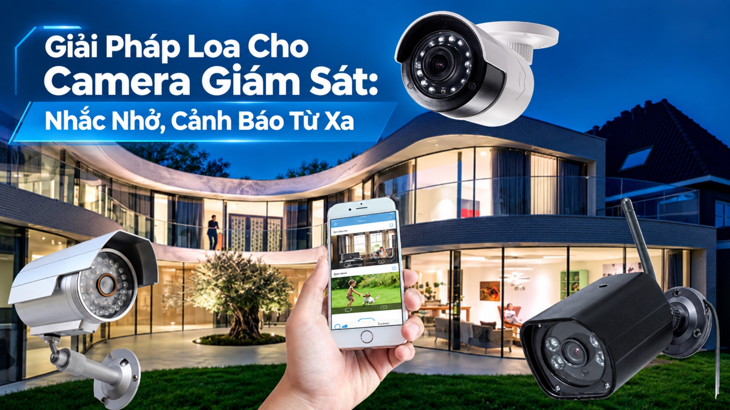 Giải Pháp Loa Cho Camera Giám Sát